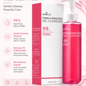 DNA PDRN Salmon Pink Foam Cleansing Gel, containing PDRN, controls oil, removes blackheads, deeply cleanses, is non-irritating